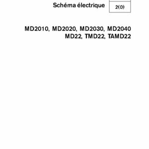 7740538 M.ATELIER 2010-2020-2030-2040 Schéma Electrique